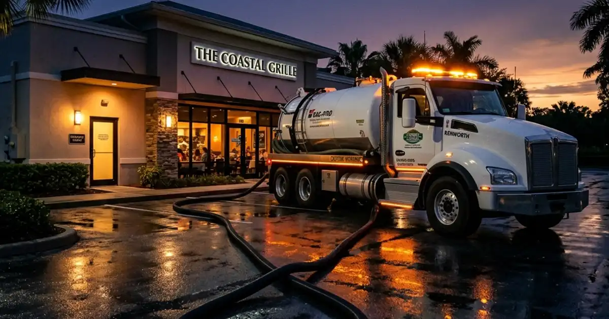 Emergency Grease Trap Overflow: What to Do